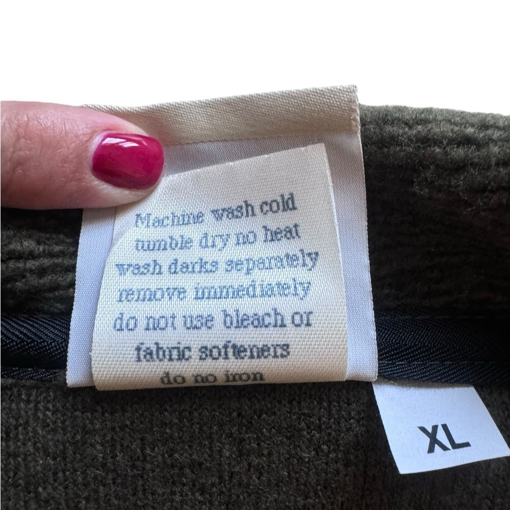 Travel Smith Button Down Collard Sweater Jacket W… - image 6